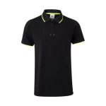 Two-Tone Short Sleeve Polo Shirt | Velilla - Image 3