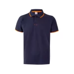 Two-Tone Short Sleeve Polo Shirt | Velilla - Image 6