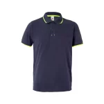 Two-Tone Short Sleeve Polo Shirt | Velilla