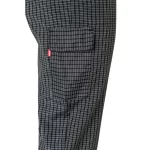 Multi-Pocket Checkered Chef Trousers | Velilla - Image 4
