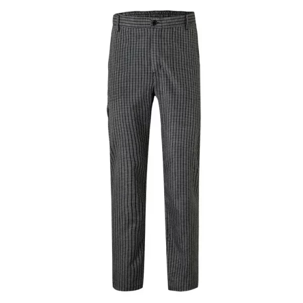 Multi-Pocket Checkered Chef Trousers | Velilla